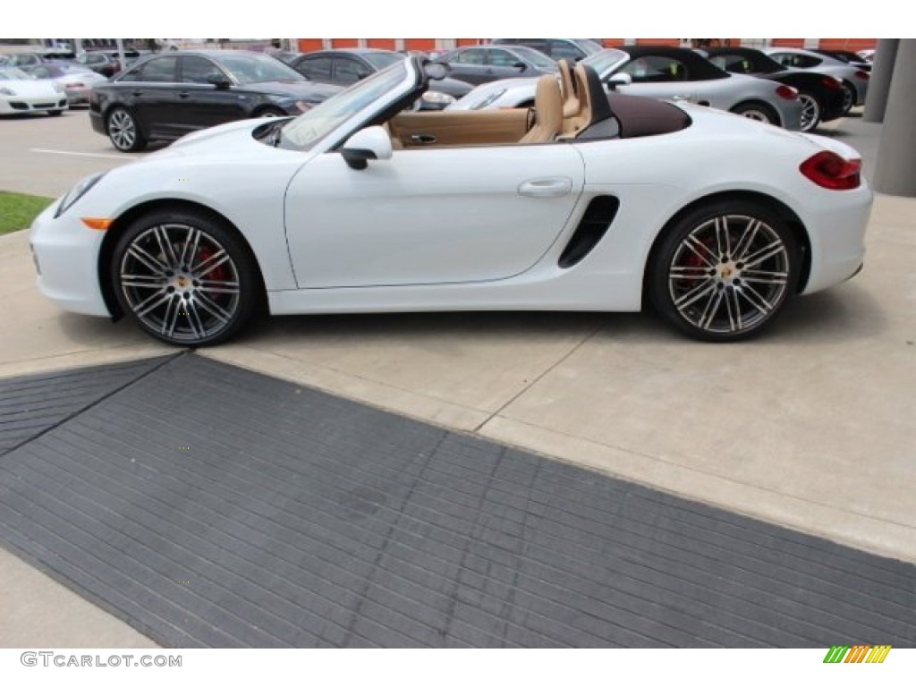 Carrara White Metallic 2015 Porsche Boxster S Exterior Photo #96392675