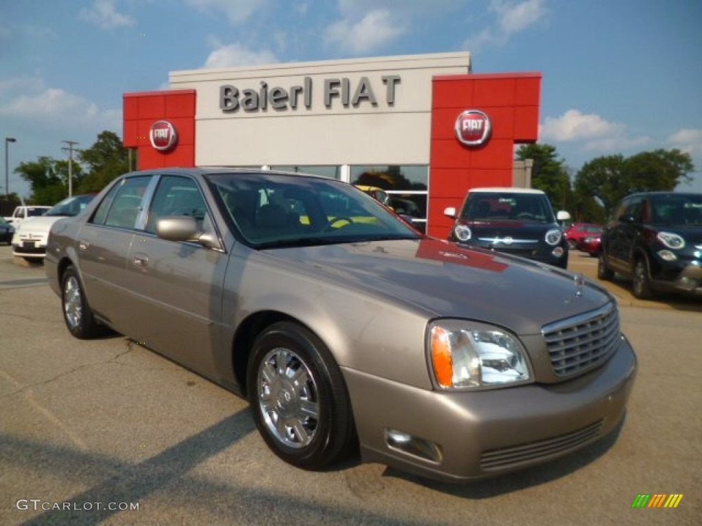 2003 DeVille Sedan - Bronzemist / Neutral Shale Beige photo #1