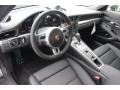 Black 2015 Porsche 911 Carrera 4S Coupe Interior Color