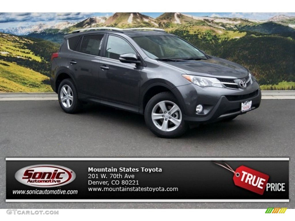 2014 RAV4 XLE AWD - Magnetic Gray Metallic / Black photo #1