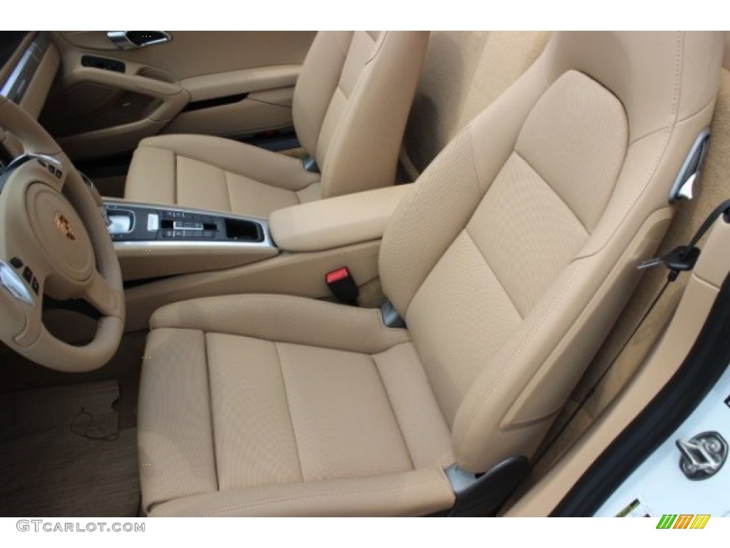 Luxor Beige Interior 2015 Porsche Boxster Standard Boxster Model Photo #96394091