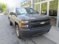 Brownstone Metallic - Silverado 1500 WT Regular Cab Photo No. 11