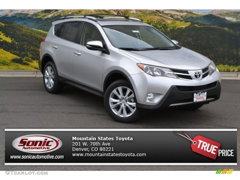 2014 RAV4 Limited AWD - Classic Silver Metallic / Ash photo #1