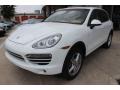 2014 White Porsche Cayenne Platinum Edition  photo #3