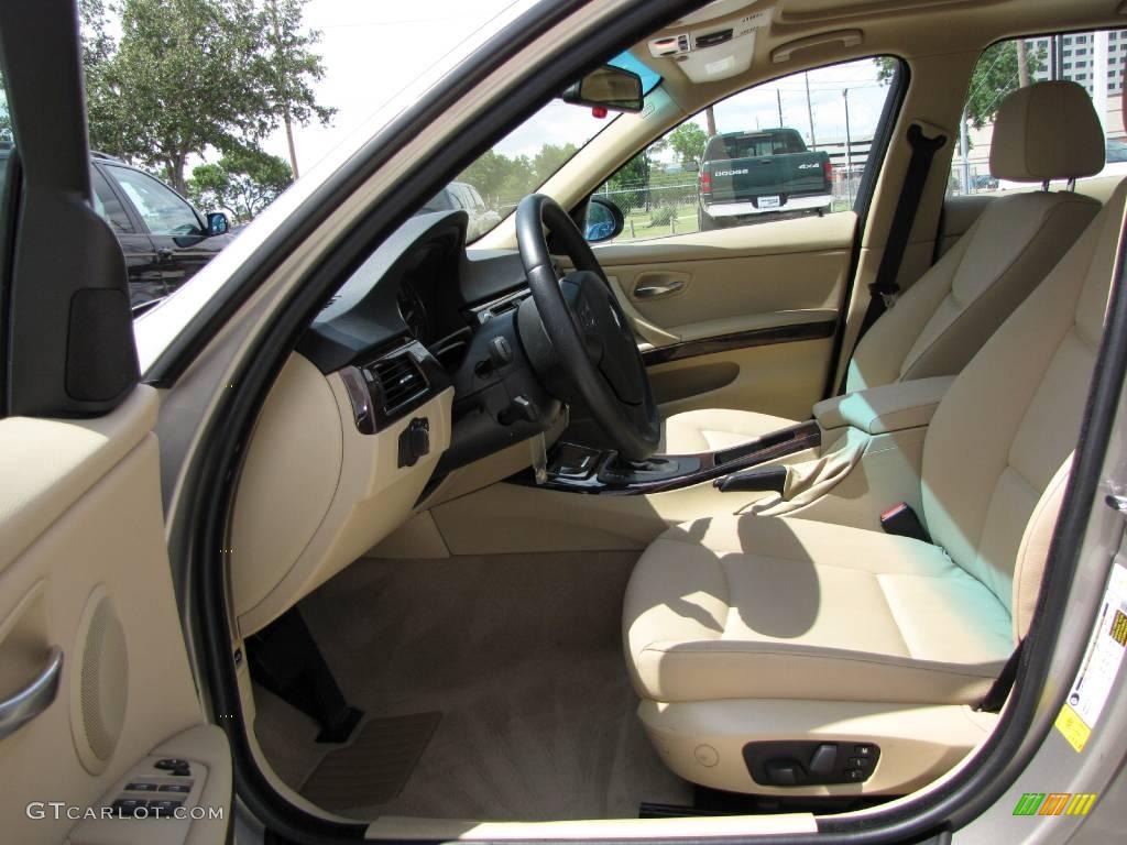 2007 3 Series 328i Sedan - Platinum Bronze Metallic / Beige photo #17