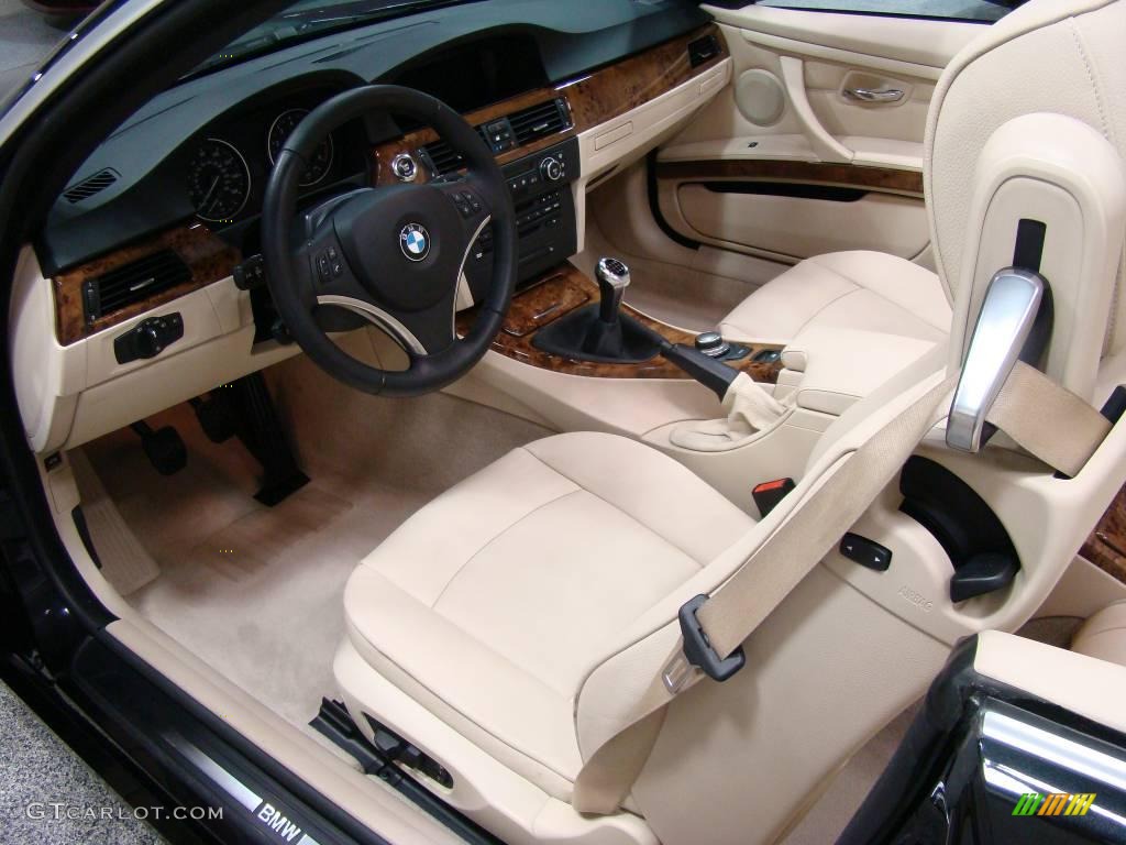 2007 3 Series 328i Convertible - Monaco Blue Metallic / Cream Beige photo #9
