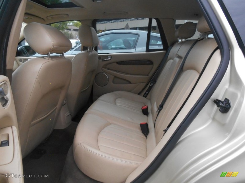 2006 X-Type 3.0 Sport Wagon - Winter Gold Metallic / Champagne photo #8