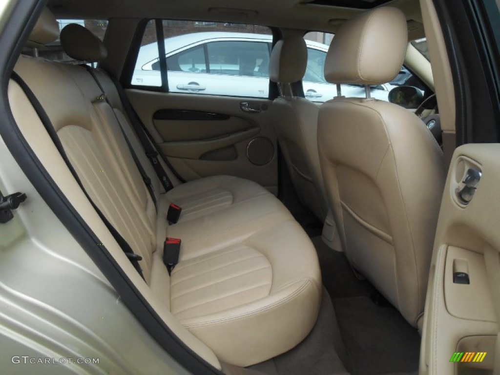 2006 X-Type 3.0 Sport Wagon - Winter Gold Metallic / Champagne photo #9