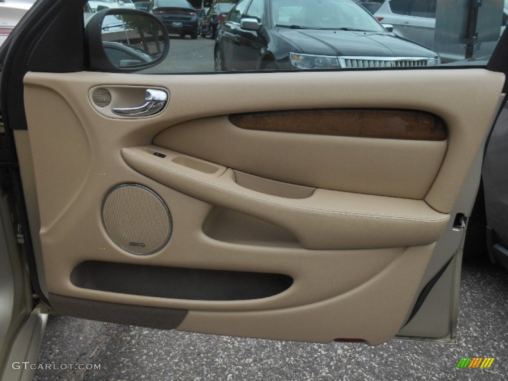 2006 X-Type 3.0 Sport Wagon - Winter Gold Metallic / Champagne photo #10