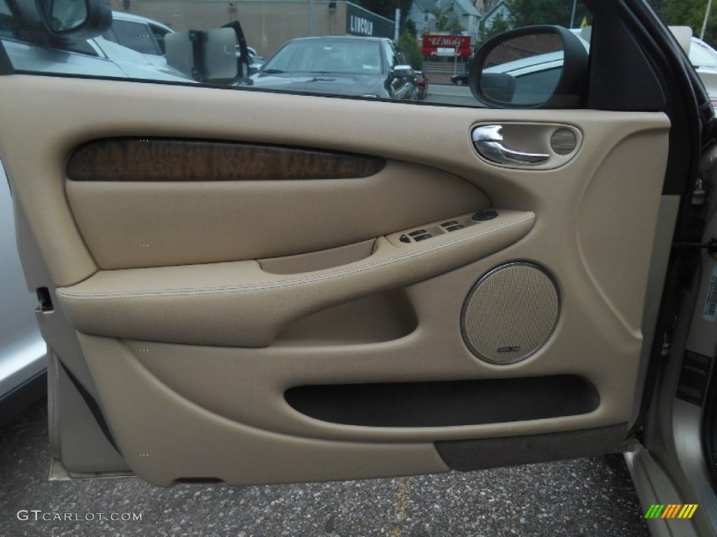 2006 X-Type 3.0 Sport Wagon - Winter Gold Metallic / Champagne photo #12