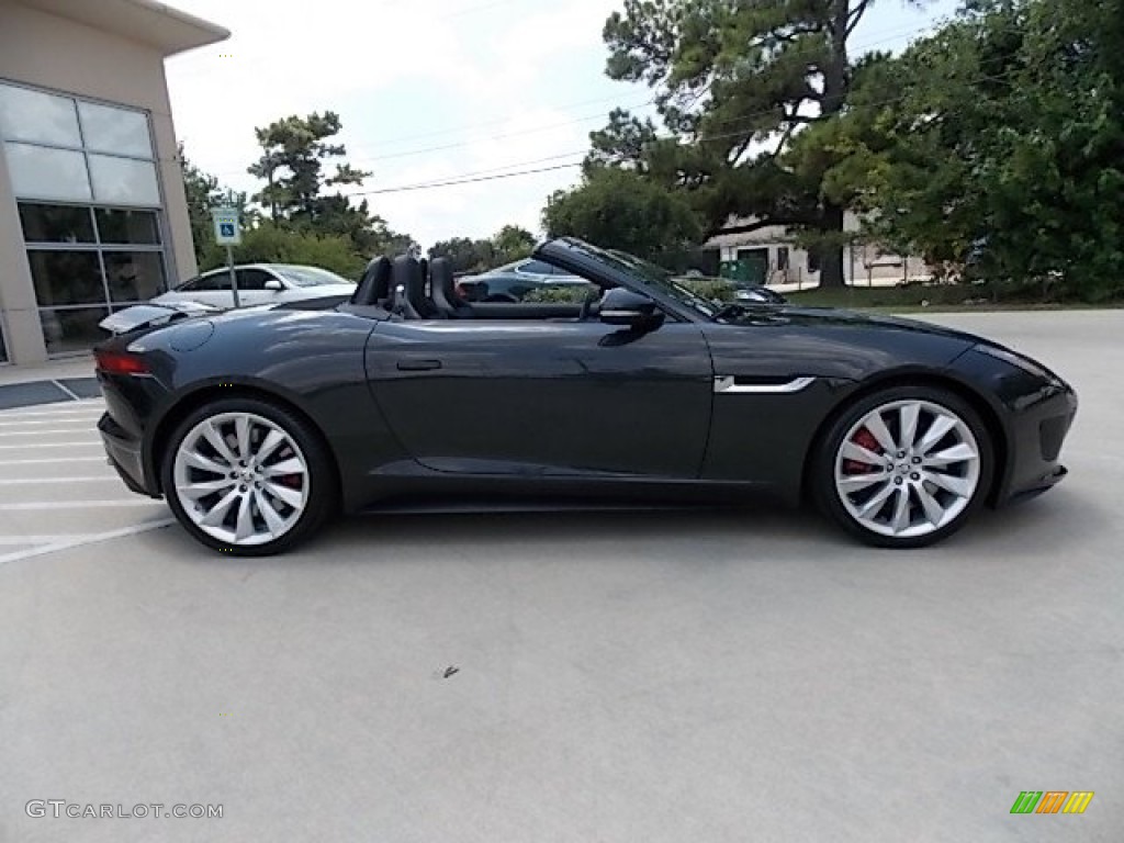 Stratus Grey Metallic 2014 Jaguar F-TYPE V8 S Exterior Photo #96401862