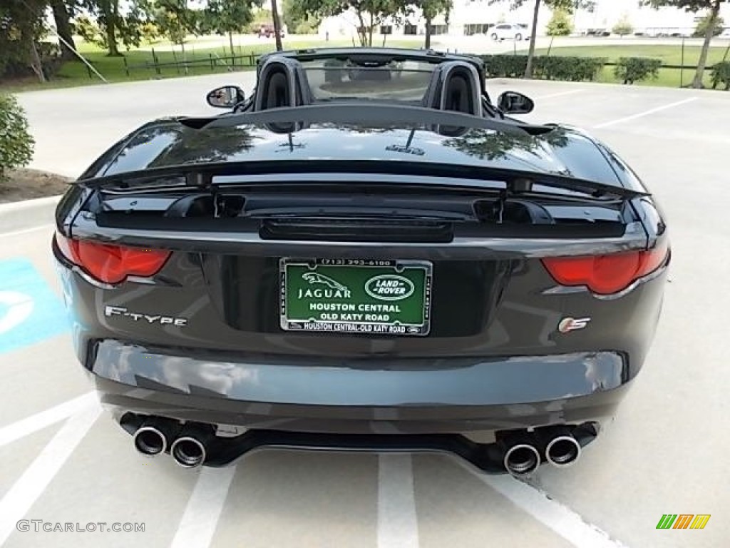 2014 F-TYPE V8 S - Stratus Grey Metallic / Jet photo #7