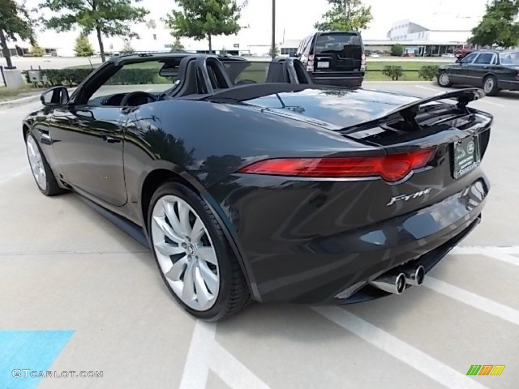 2014 F-TYPE V8 S - Stratus Grey Metallic / Jet photo #8