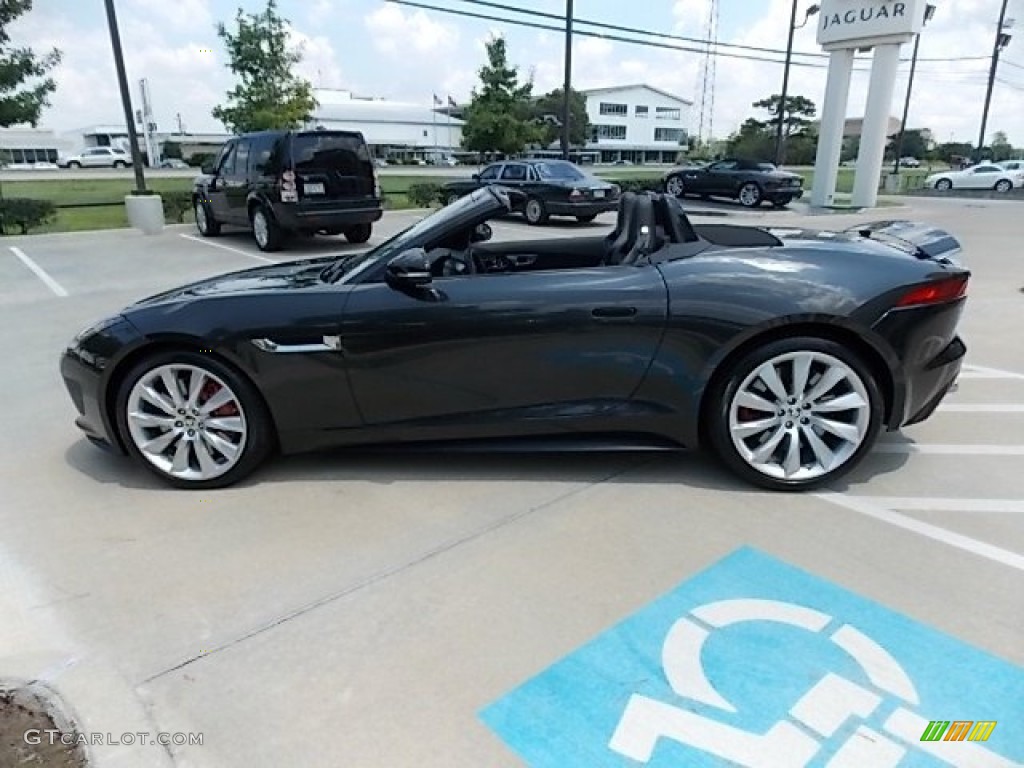 Stratus Grey Metallic 2014 Jaguar F-TYPE V8 S Exterior Photo #96401923