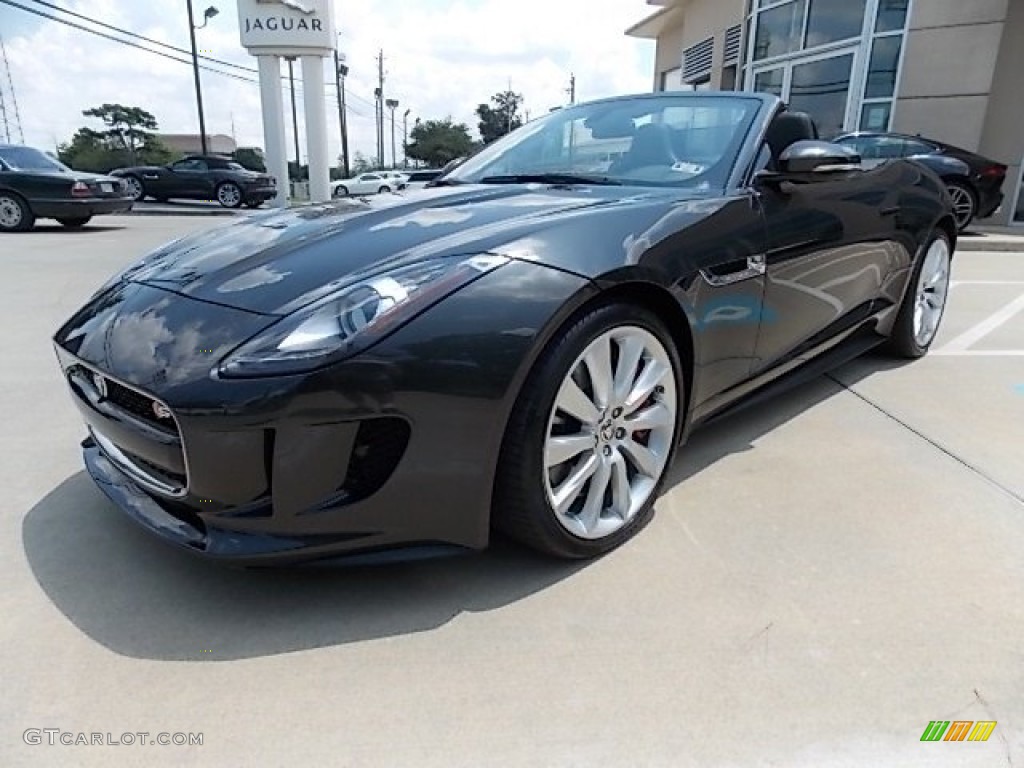 Stratus Grey Metallic 2014 Jaguar F-TYPE V8 S Exterior Photo #96401939