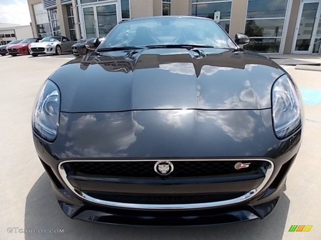 2014 F-TYPE V8 S - Stratus Grey Metallic / Jet photo #11