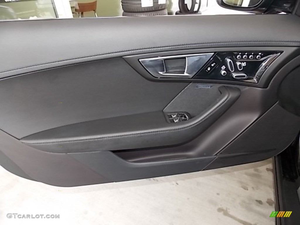 2014 Jaguar F-TYPE V8 S Jet Door Panel Photo #96402182