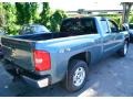 2009 Blue Granite Metallic Chevrolet Silverado 1500 LT Extended Cab 4x4  photo #6