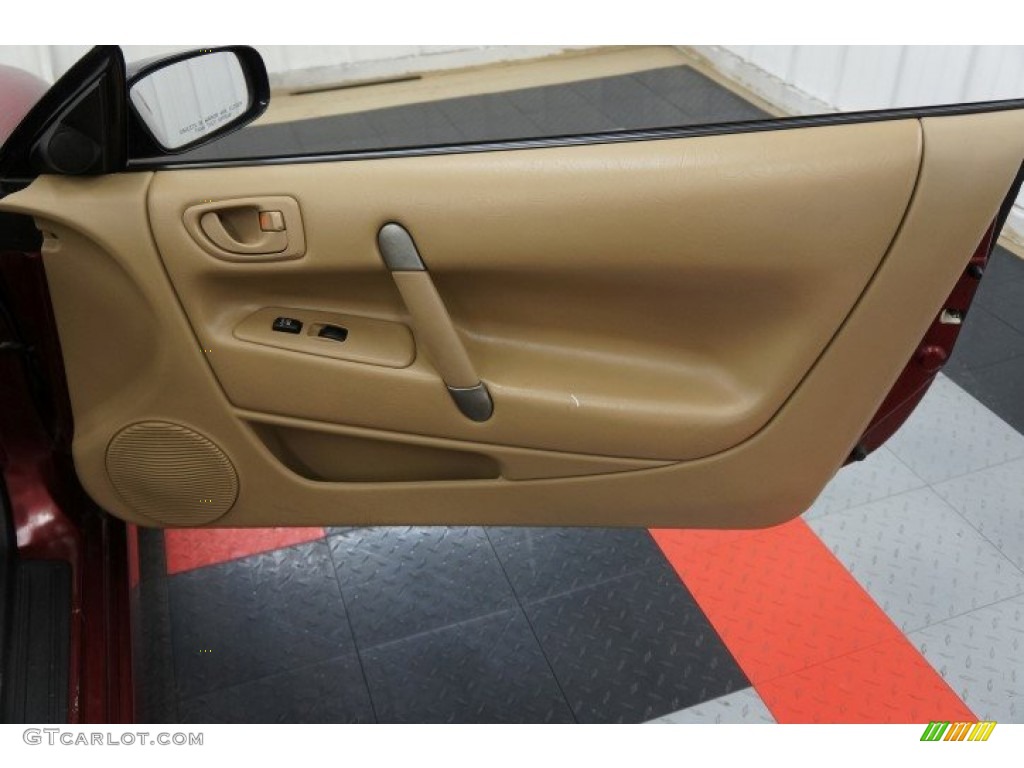 2001 Mitsubishi Eclipse Spyder GT Black Door Panel Photo #96403070