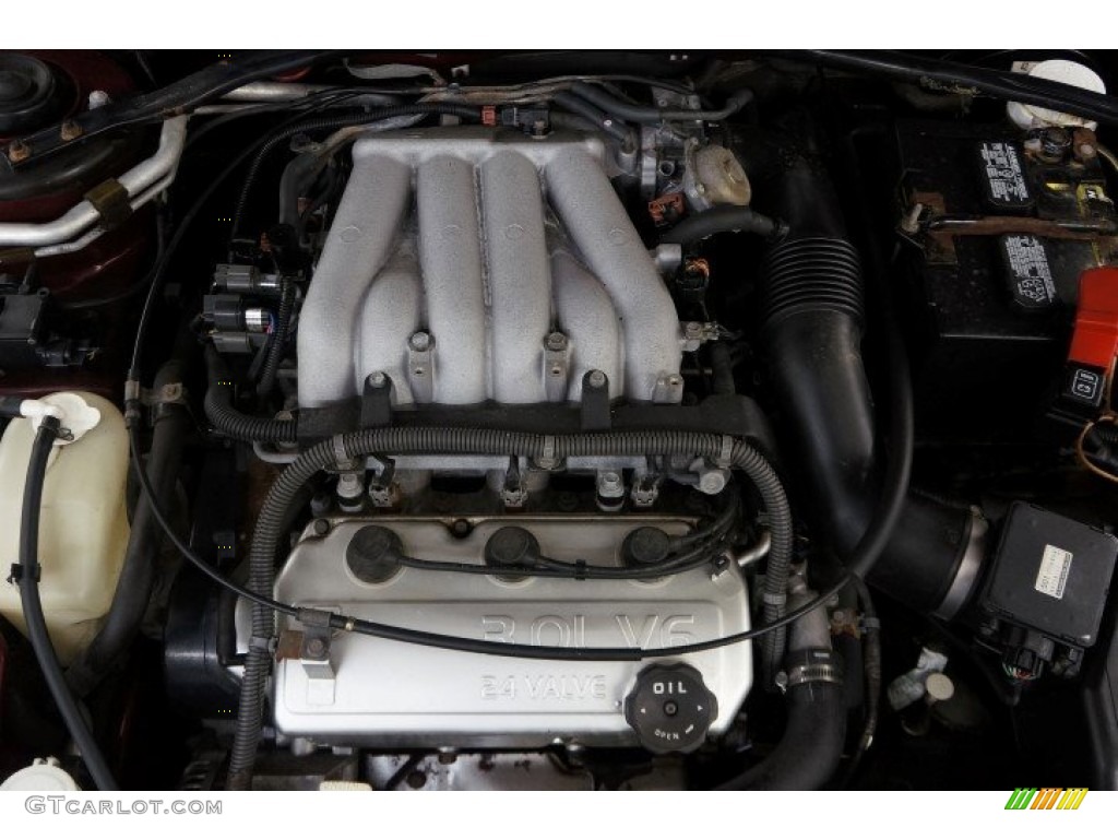 2001 Mitsubishi Eclipse Spyder GT 3.0 liter SOHC 24-Valve V6 Engine Photo #96403550