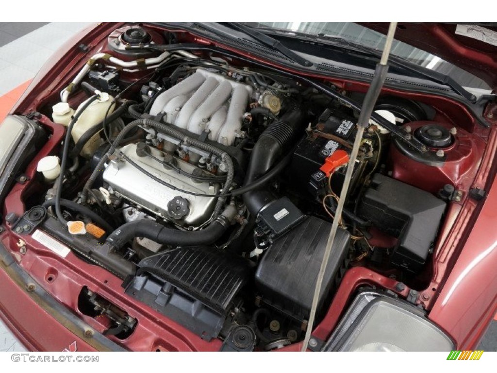 2001 Mitsubishi Eclipse Spyder GT 3.0 liter SOHC 24-Valve V6 Engine Photo #96403595