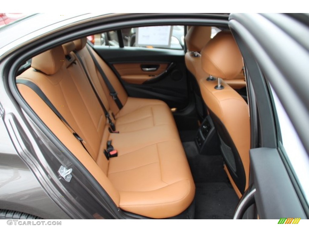 2014 3 Series 328i xDrive Sedan - Mojave Metallic / Saddle Brown photo #24