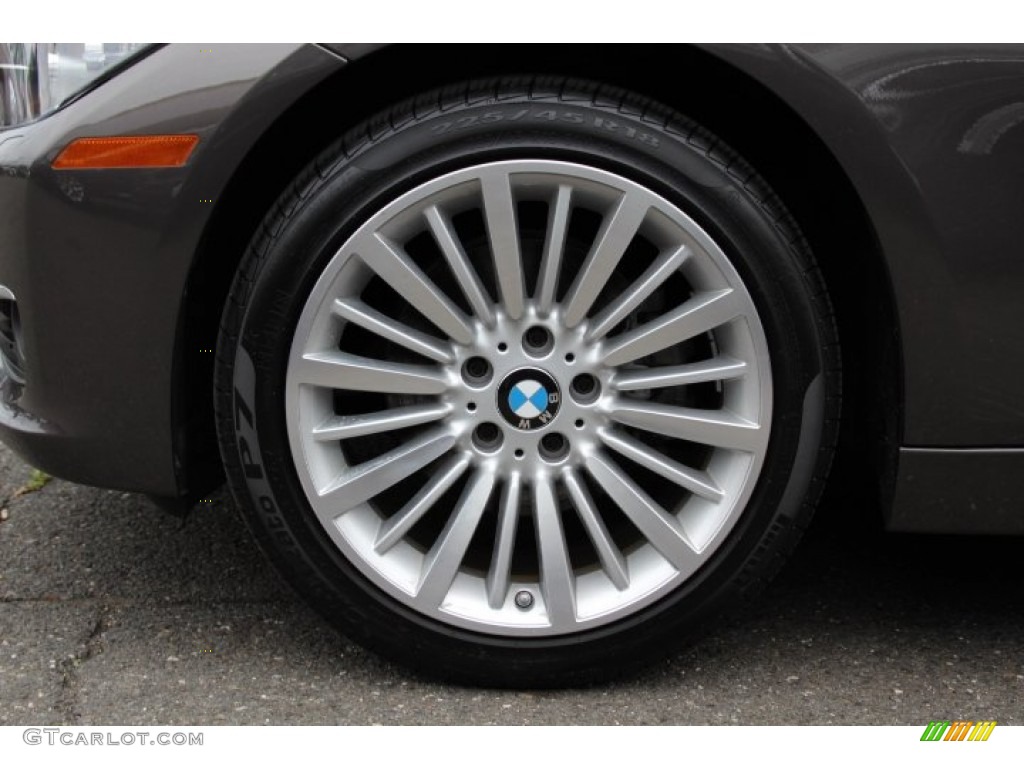 2014 3 Series 328i xDrive Sedan - Mojave Metallic / Saddle Brown photo #31