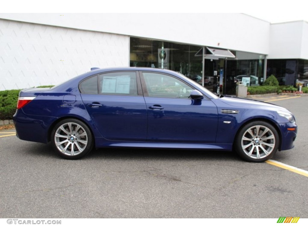 2010 M5  - Interlagos Blue Metallic / Black Merino Leather photo #2