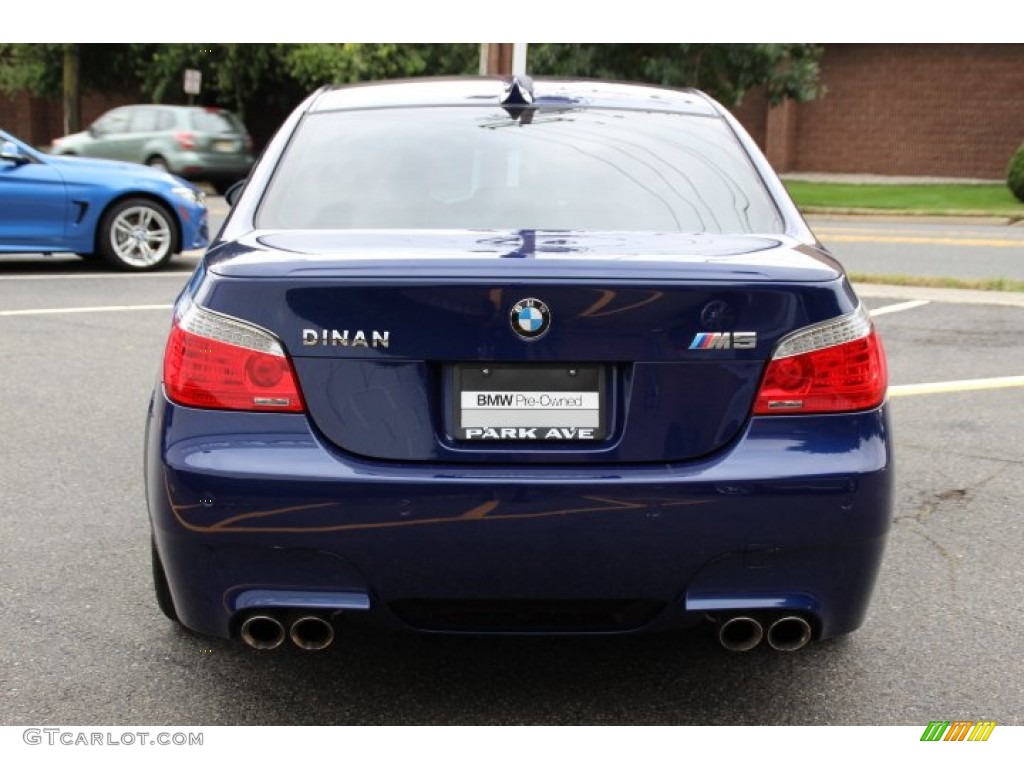 2010 M5  - Interlagos Blue Metallic / Black Merino Leather photo #4