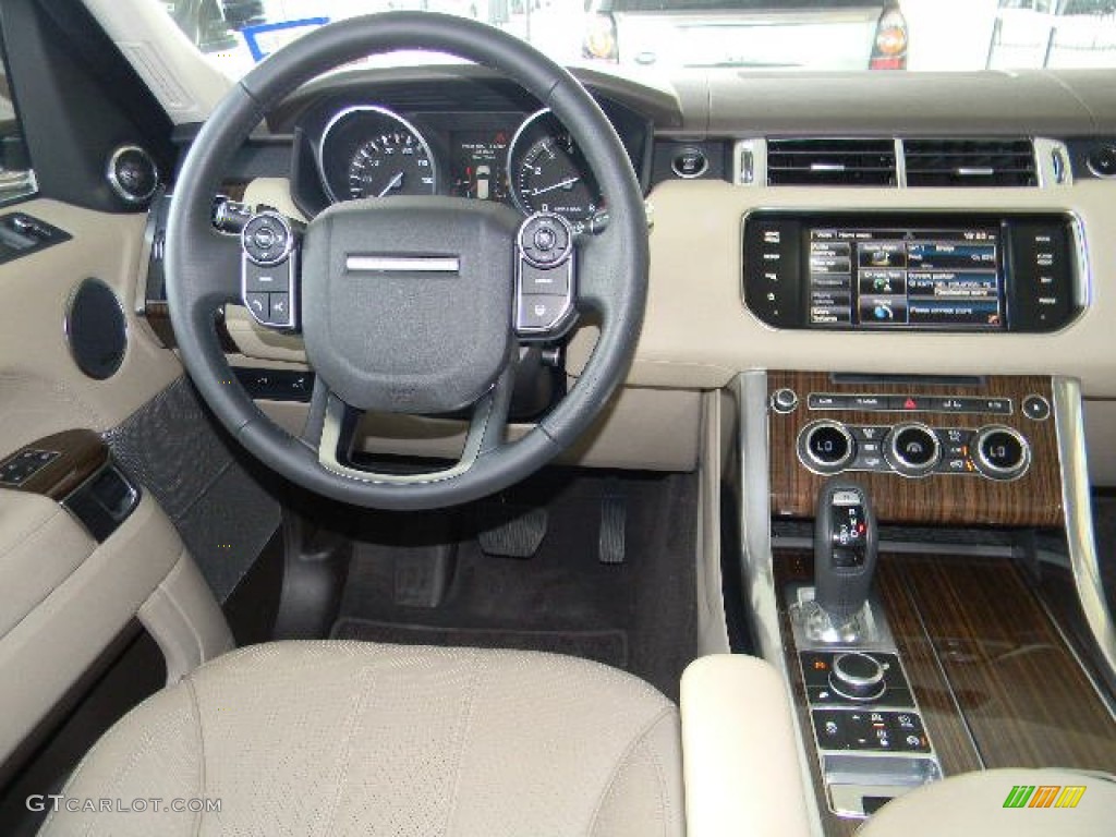 2014 Land Rover Range Rover Sport HSE Espresso/Almond/Almond Dashboard Photo #96404420