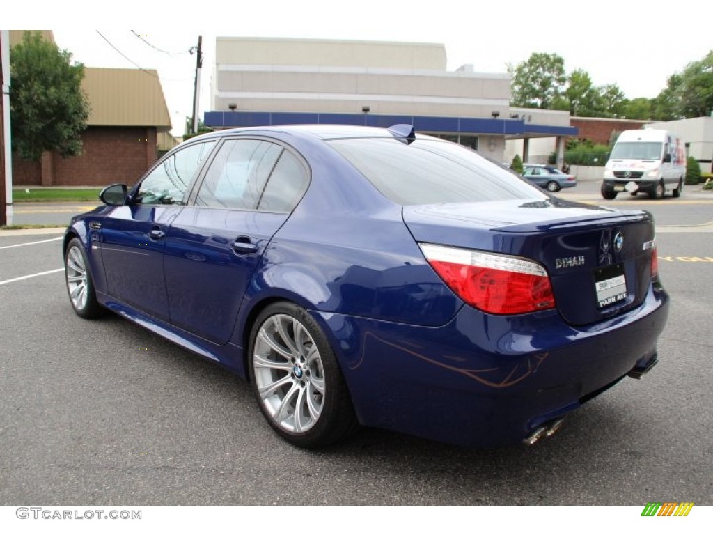 2010 M5  - Interlagos Blue Metallic / Black Merino Leather photo #5