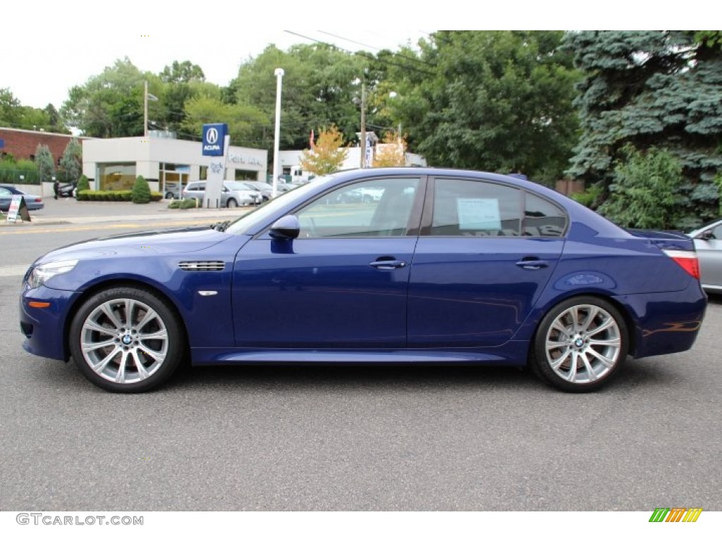 2010 M5  - Interlagos Blue Metallic / Black Merino Leather photo #6