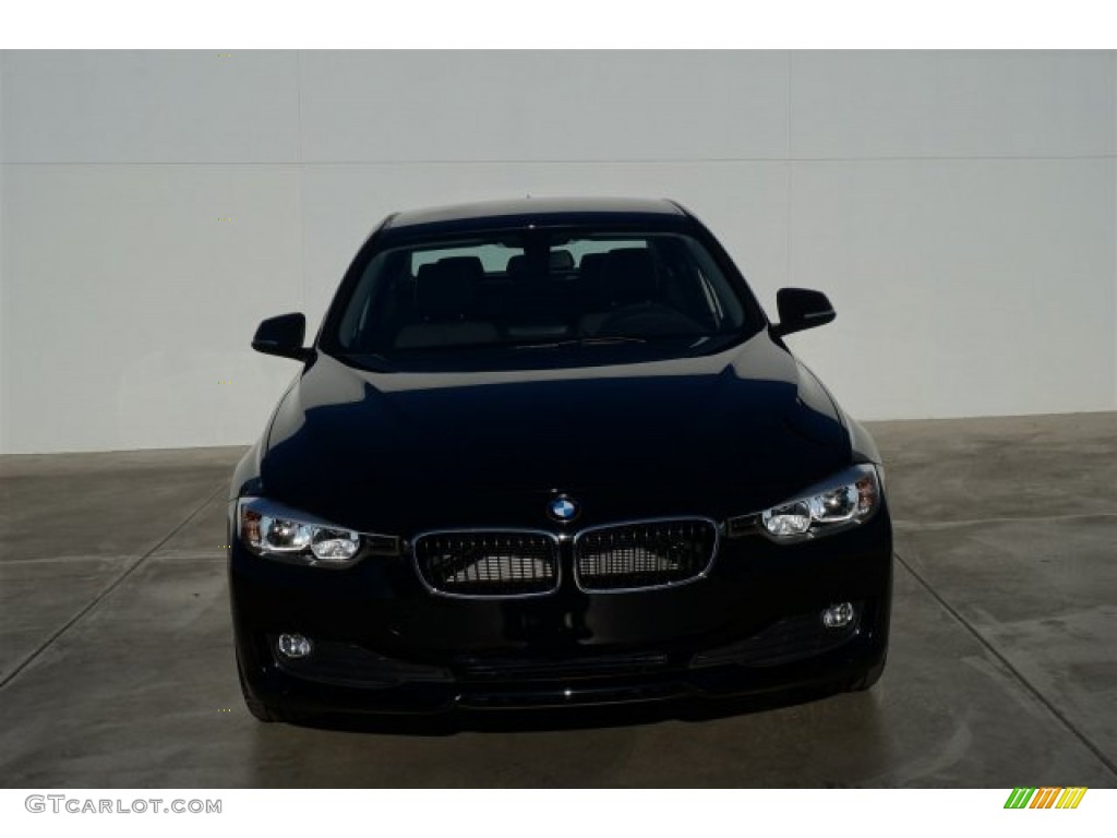 2014 3 Series 320i Sedan - Jet Black / Black photo #3