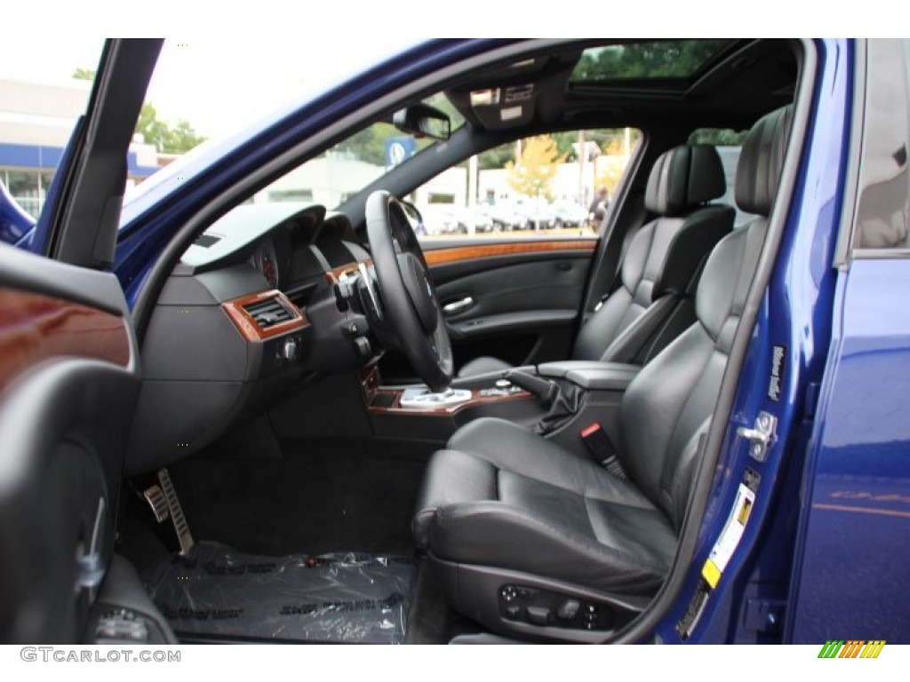 2010 M5  - Interlagos Blue Metallic / Black Merino Leather photo #12