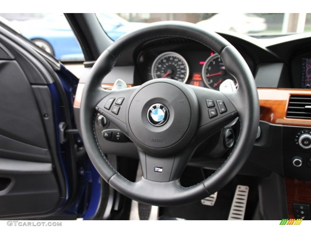 2010 M5  - Interlagos Blue Metallic / Black Merino Leather photo #18