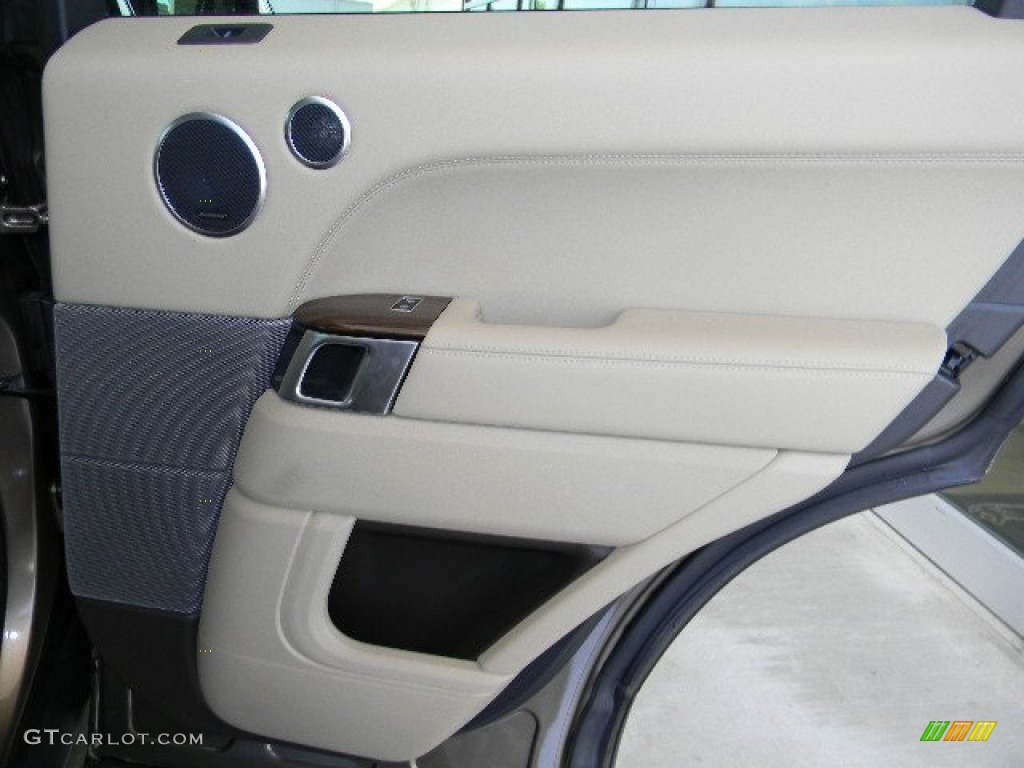 2014 Land Rover Range Rover Sport HSE Espresso/Almond/Almond Door Panel Photo #96404825