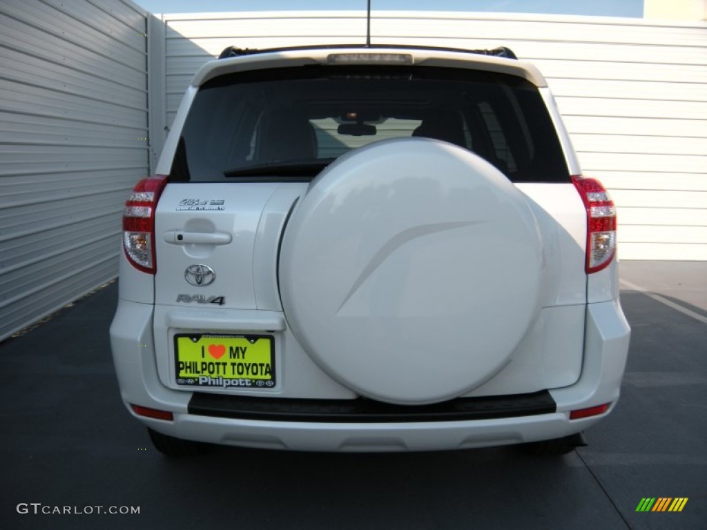 2012 RAV4 Limited - Blizzard White Pearl / Ash photo #5