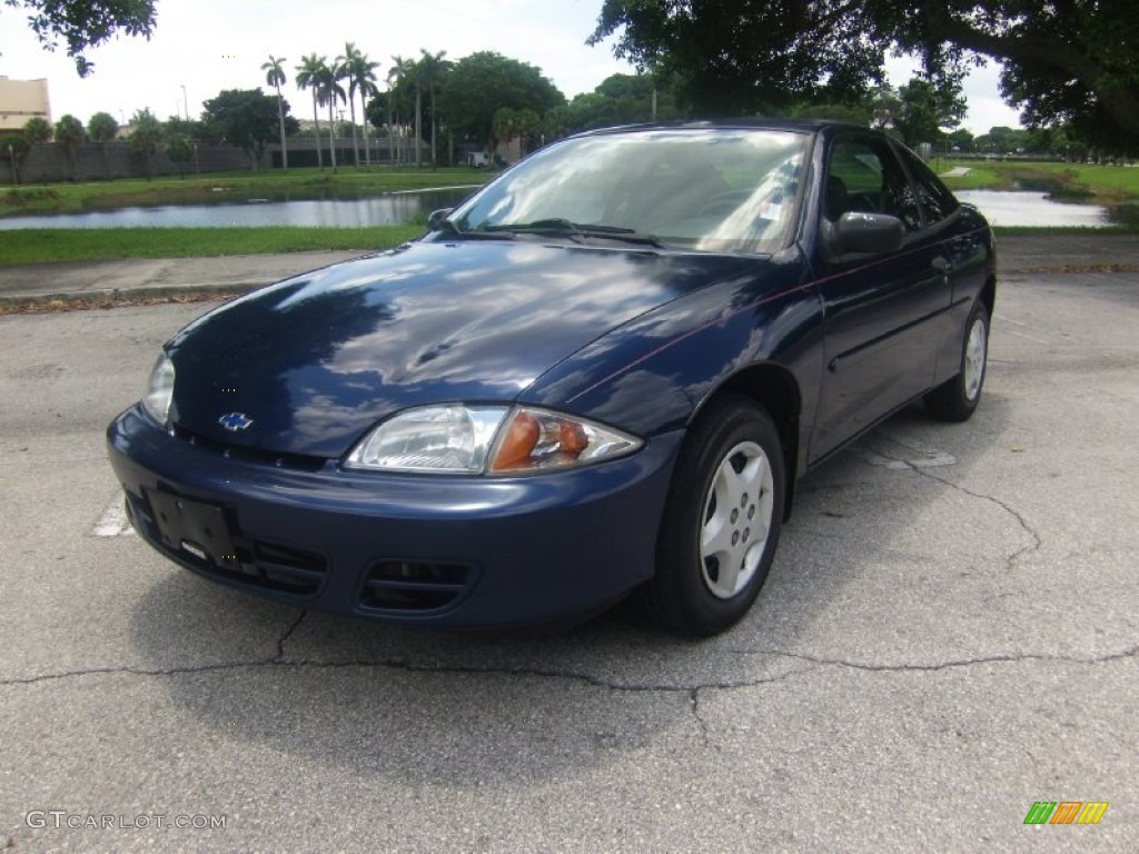 2001 Indigo Blue Metallic Chevrolet Cavalier Coupe 96378685