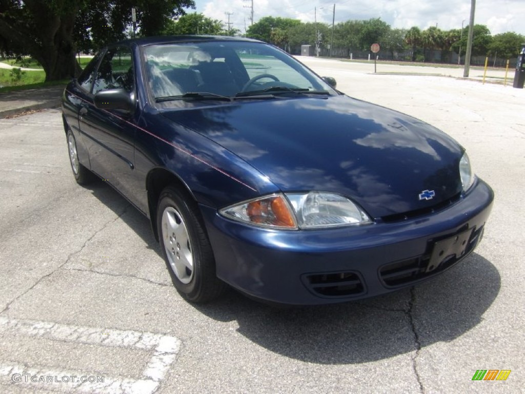 2001 Cavalier Coupe - Indigo Blue Metallic / Graphite photo #6