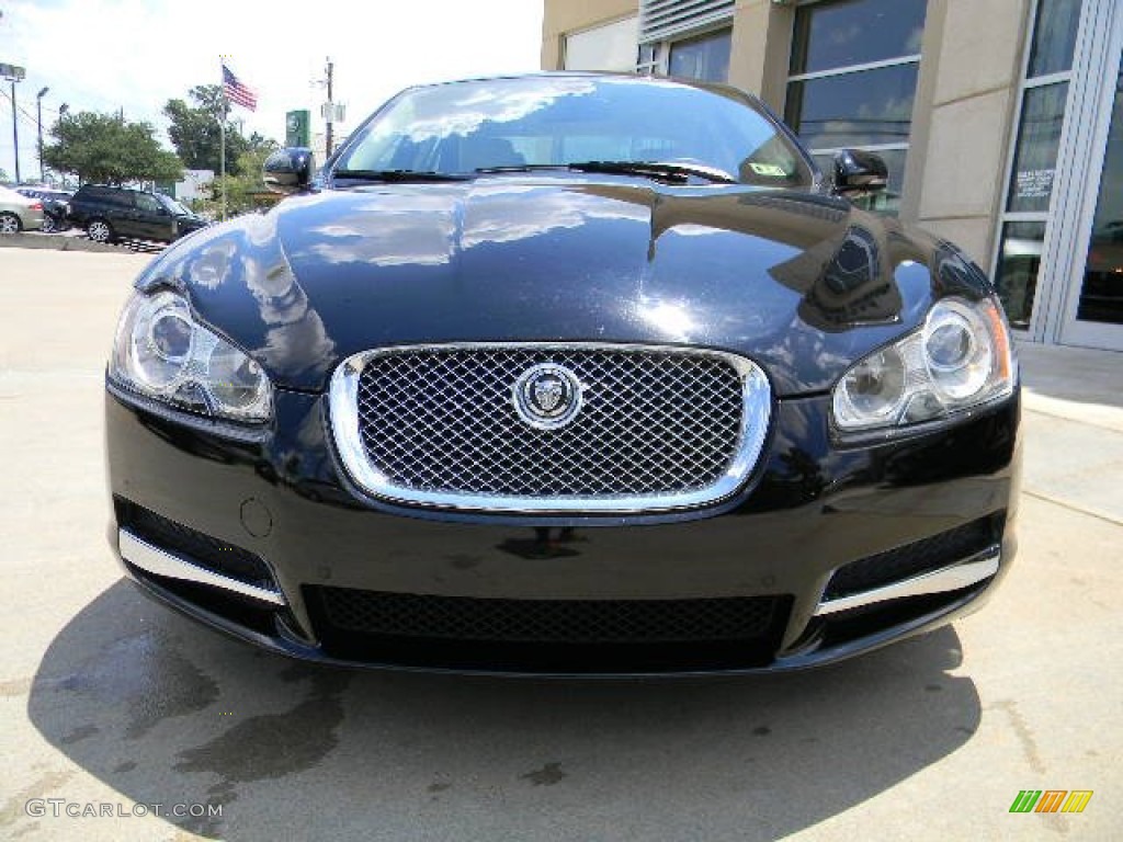 2011 XF Premium Sport Sedan - Ebony Black / Barley Beige/Truffle Brown photo #6