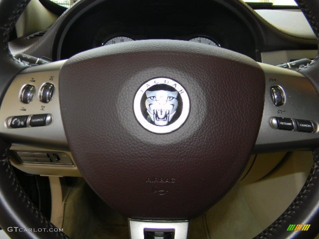 2011 XF Premium Sport Sedan - Ebony Black / Barley Beige/Truffle Brown photo #24