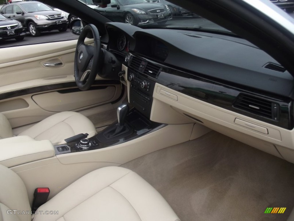 2009 3 Series 335i Convertible - Atlantic Blue Metallic / Cream Beige Dakota Leather photo #12