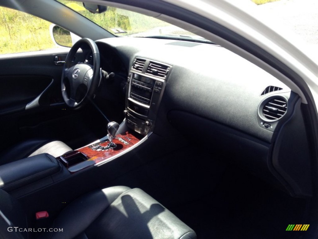 2006 IS 250 AWD - Crystal White / Black photo #6