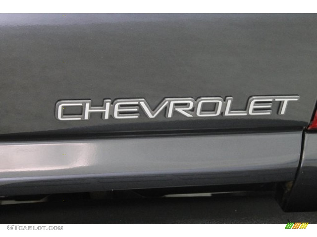 2003 Silverado 1500 LS Crew Cab 4x4 - Dark Gray Metallic / Dark Charcoal photo #11