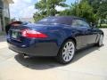 2007 Indigo Blue Metallic Jaguar XK XK8 Convertible  photo #10