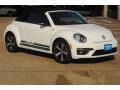 2014 Pure White Volkswagen Beetle R-Line Convertible  photo #1