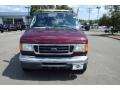 2007 Dark Toreador Red Metallic Ford E Series Van E150 Commercial  photo #2