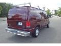 2007 Dark Toreador Red Metallic Ford E Series Van E150 Commercial  photo #5