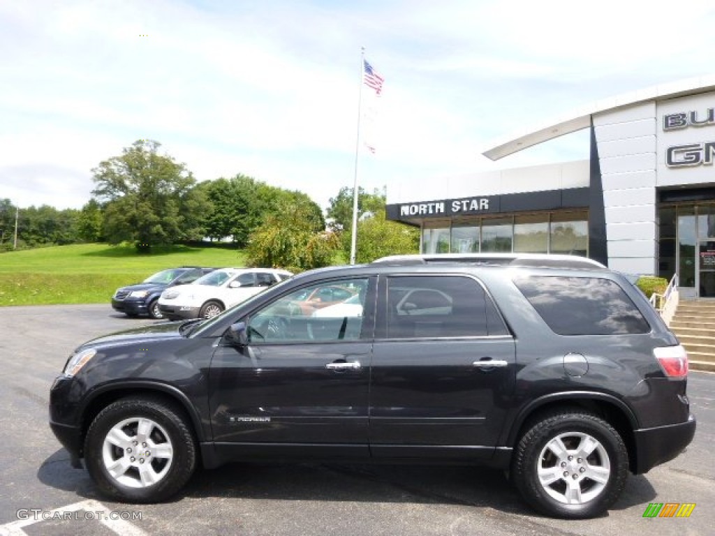 2007 Acadia SLE AWD - Carbon Metallic / Ebony photo #8