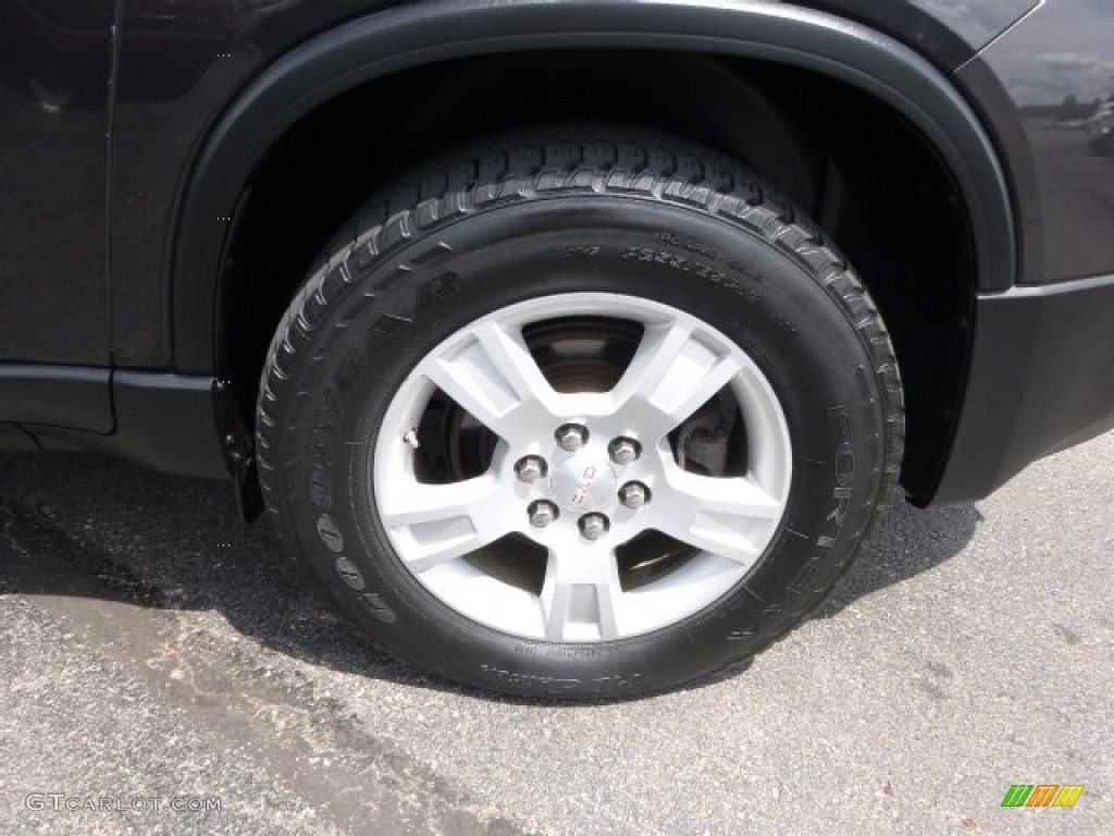 2007 Acadia SLE AWD - Carbon Metallic / Ebony photo #9
